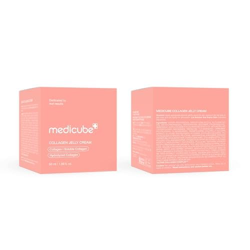 Medicube Collagen Jelly Cream with Niacinamide - Hydrating Anti-Aging Face Moisturizer for Lifted Glow