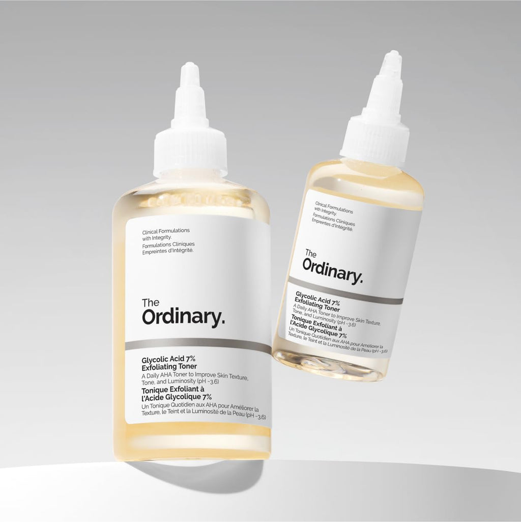 The Ordinary 7% Glycolic Acid Exfoliating Toner for Even Skin Tone & Radiance