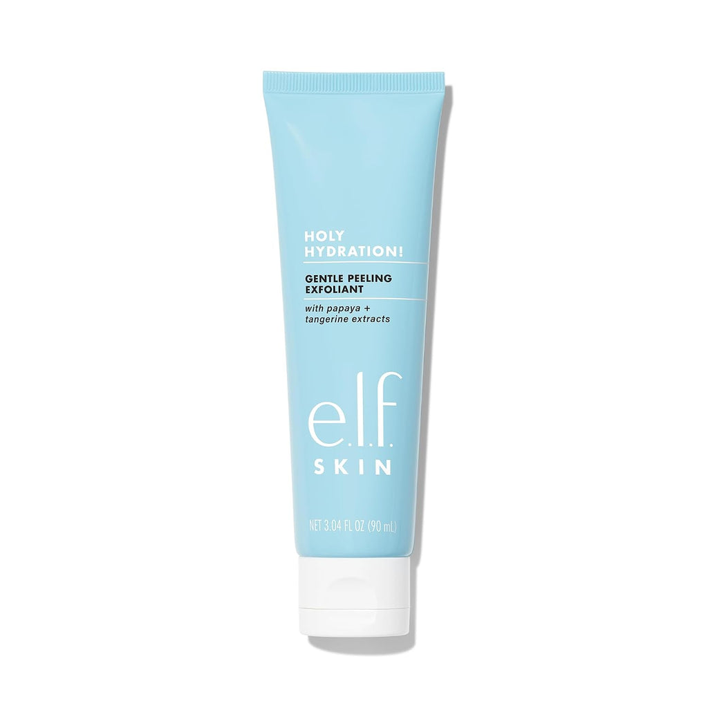 e.l.f. Gentle Peeling Exfoliant Cleanser for All Skin Types - Papaya Enzymes, 3.04 fl oz