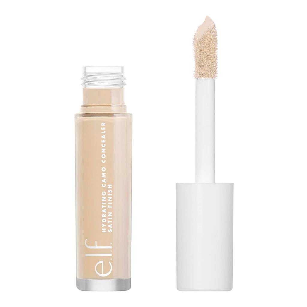 e.l.f. Hydrating Camo Concealer for Under-Eye Circles & Blemishes - Full Coverage, Satin Finish