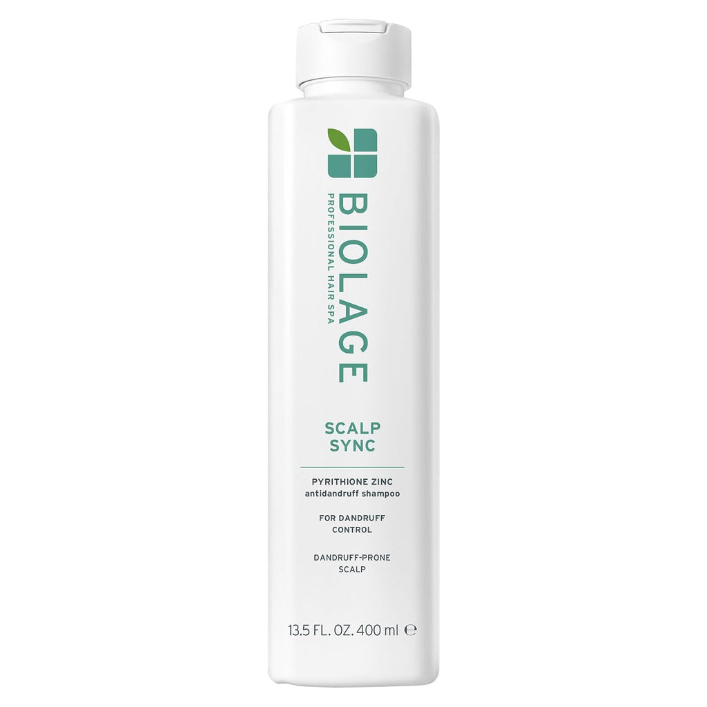 Biolage Scalp Sync Anti-Dandruff Shampoo - Targets Itchy Scalp with Zinc Pyrithione, 13.5 fl oz