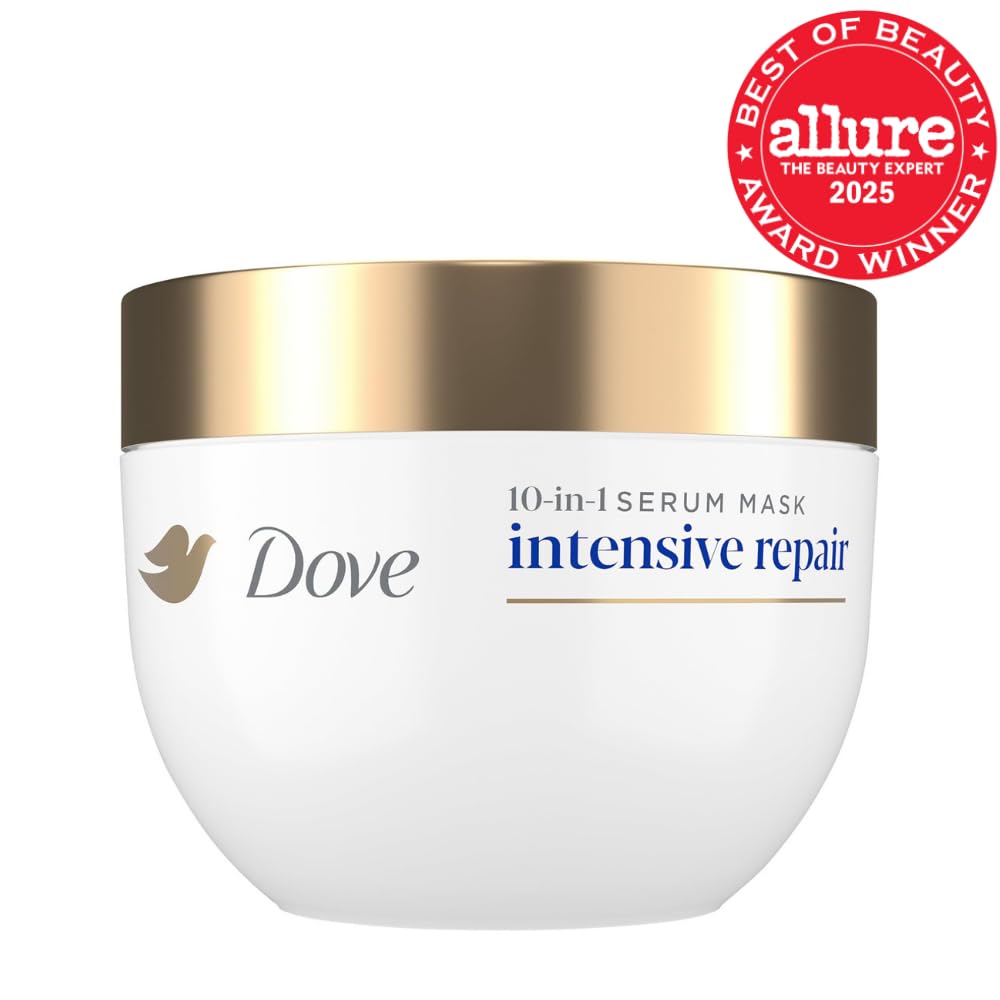 Dove Intensive Repair 10-in-1 Serum Hair Mask for Damaged Hair - Bio-Protein Care, 9.2 fl oz