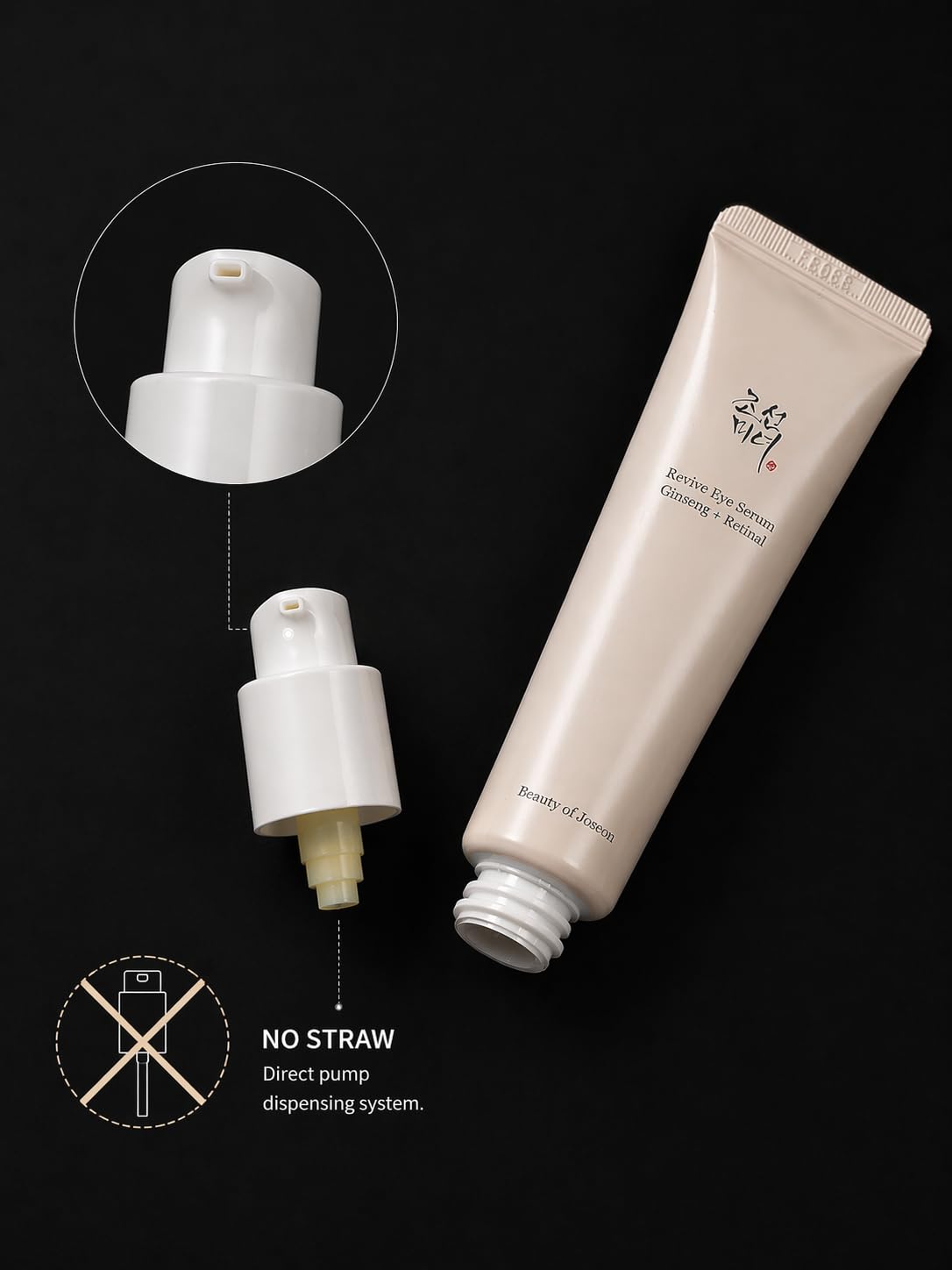 Beauty of Joseon Revive Eye Serum - Ginseng & Retinol for Puffy Bags & Wrinkles, 30ml