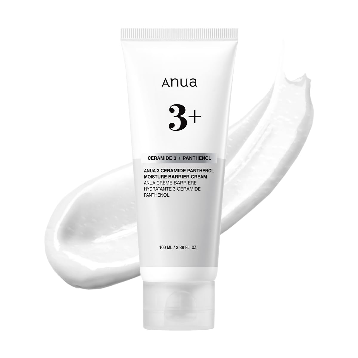 ANUA 3 Ceramide Panthenol Moisture Barrier Cream - Daily Hydration for All Skin Types