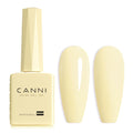CANNI Pastel Yellow Gel Polish - High-Pigment, 30-Day Wear