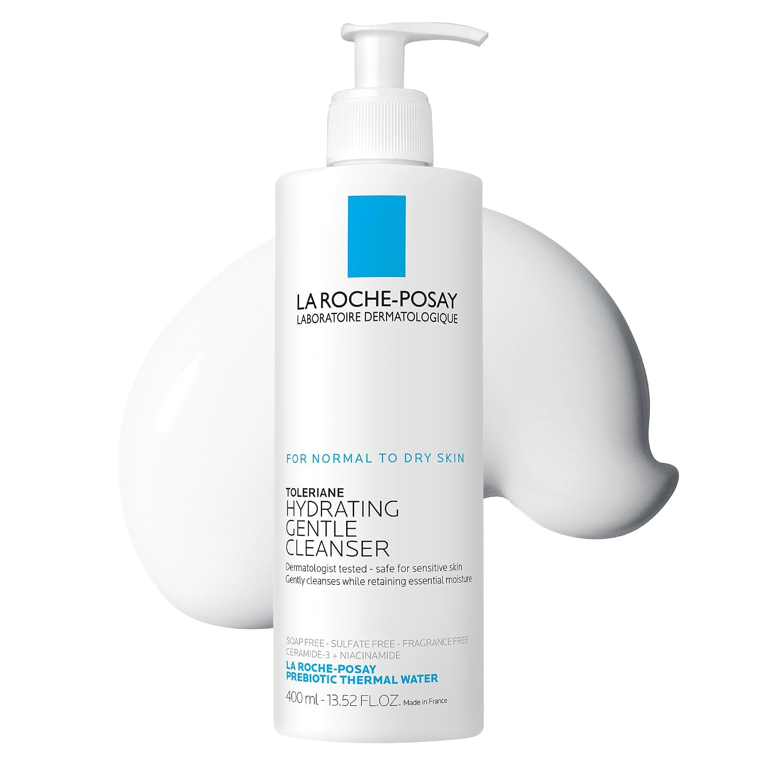 La Roche-Posay Toleriane Hydrating Gentle Face Wash - For Sensitive & Dry Skin