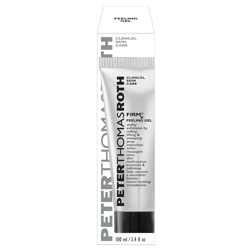 Peter Thomas Roth FIRMx Peeling Gel - Gentle Daily Exfoliant for Dull Skin & Pore Refinement, 3.4 Fl Oz