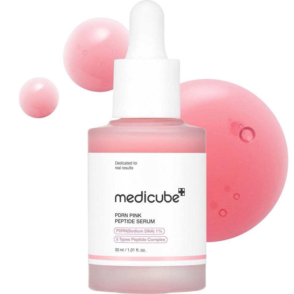 Medicube Pink Peptide Serum with Salmon DNA for Even Tone & Hydration