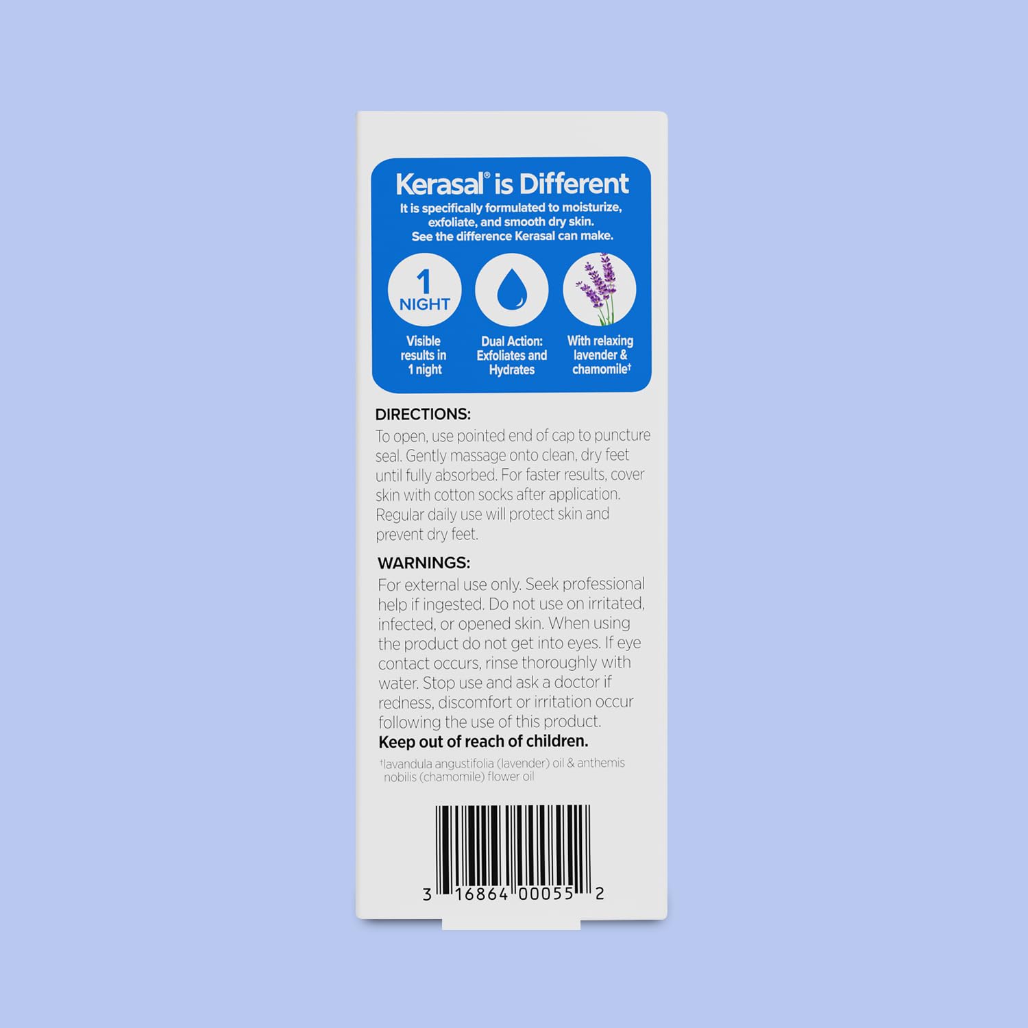 Kerasal Intensive Foot Repair Ointment for Cracked Heels & Dry Feet - Salicylic Acid & Urea, 1 Oz