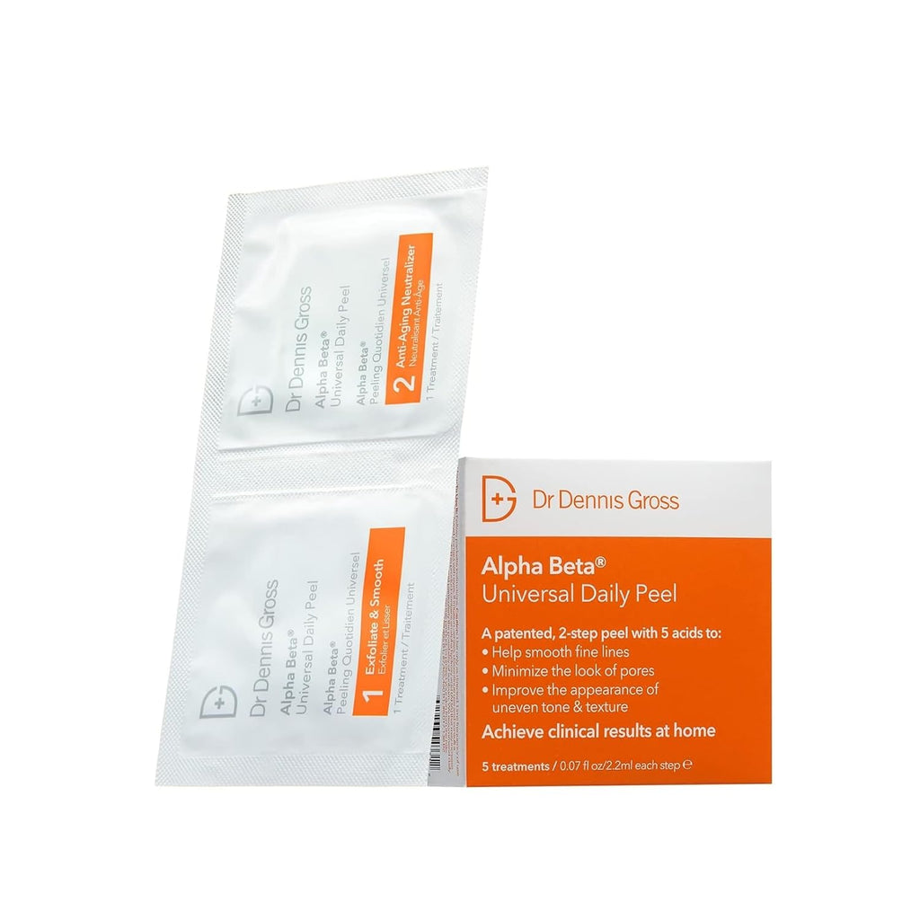 Dr Dennis Gross Alpha Beta Universal Daily Peel: For Uneven Tone & Fine Lines, 5 Treatments