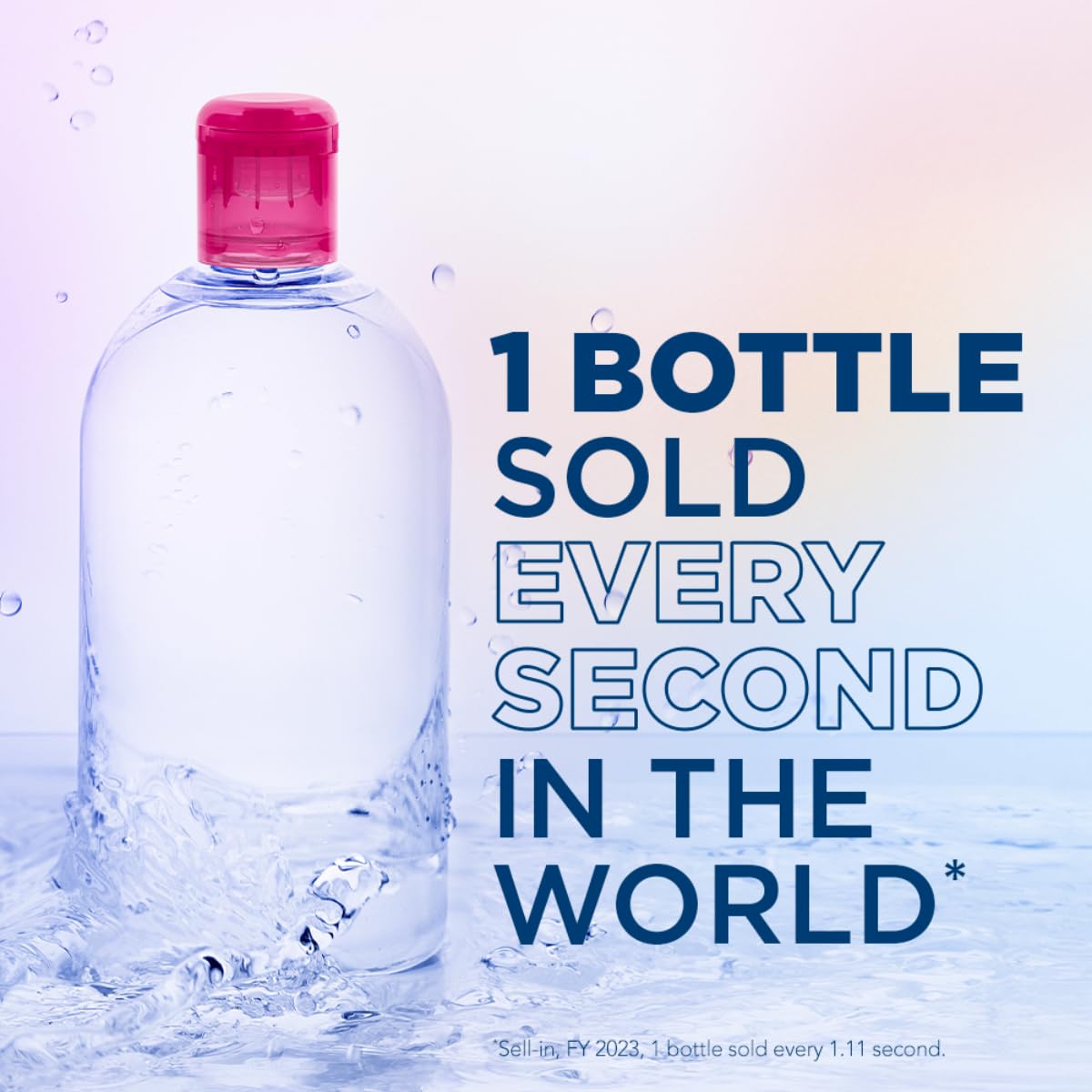 Bioderma Sensibio H2O Micellar Water - Gentle Makeup Remover for Sensitive Skin, 500ml