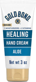 Gold Bond Hand Cream for Dry Hands - Non-Greasy, Hydrates Through Washing, 3 oz Tube