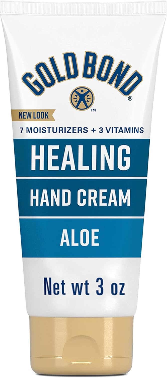 Gold Bond Hand Cream for Dry Hands - Non-Greasy, Hydrates Through Washing, 3 oz Tube