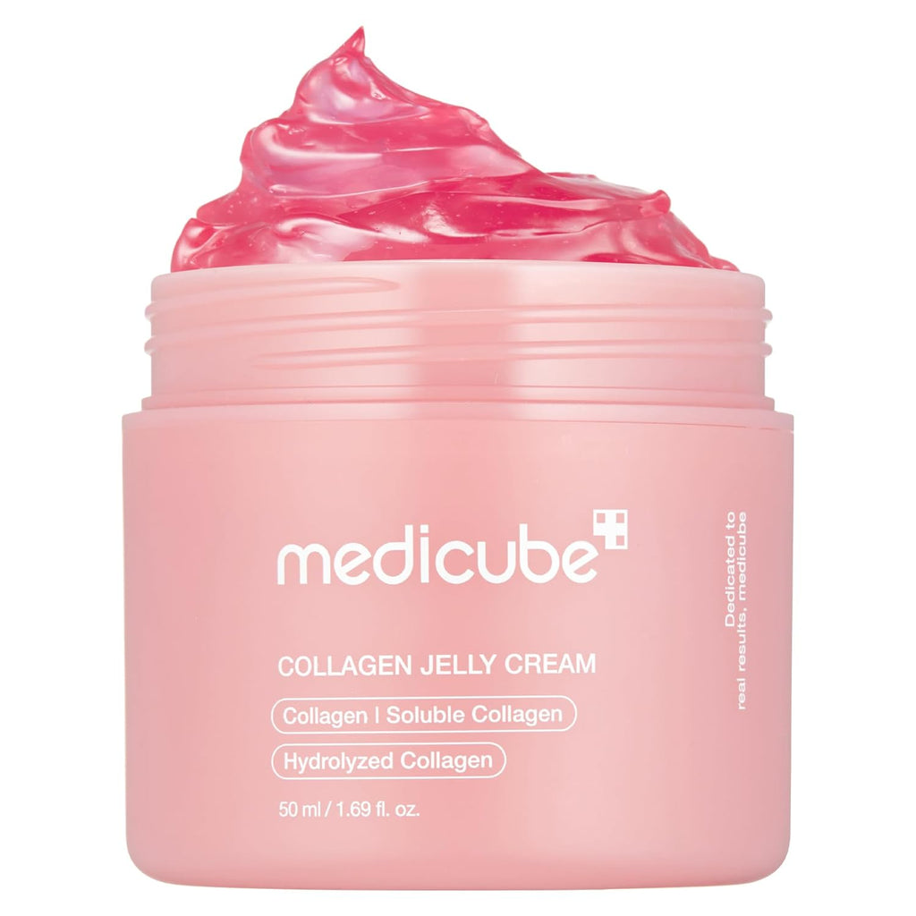 Medicube Collagen Jelly Cream with Niacinamide - Hydrating Anti-Aging Face Moisturizer for Lifted Glow
