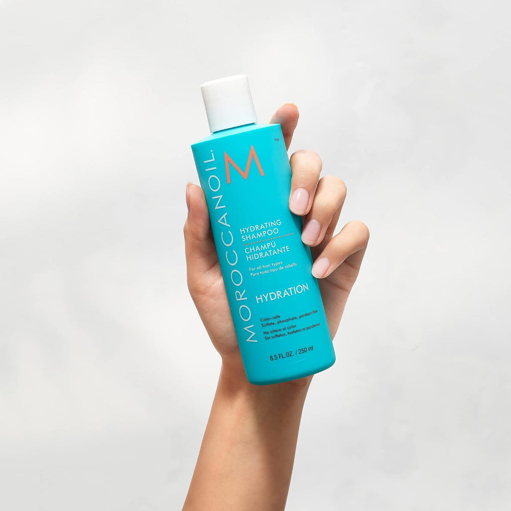 Moroccanoil Hydrating Shampoo for Dry Hair - Gentle Cleansing with Argan Oil & Red Algae