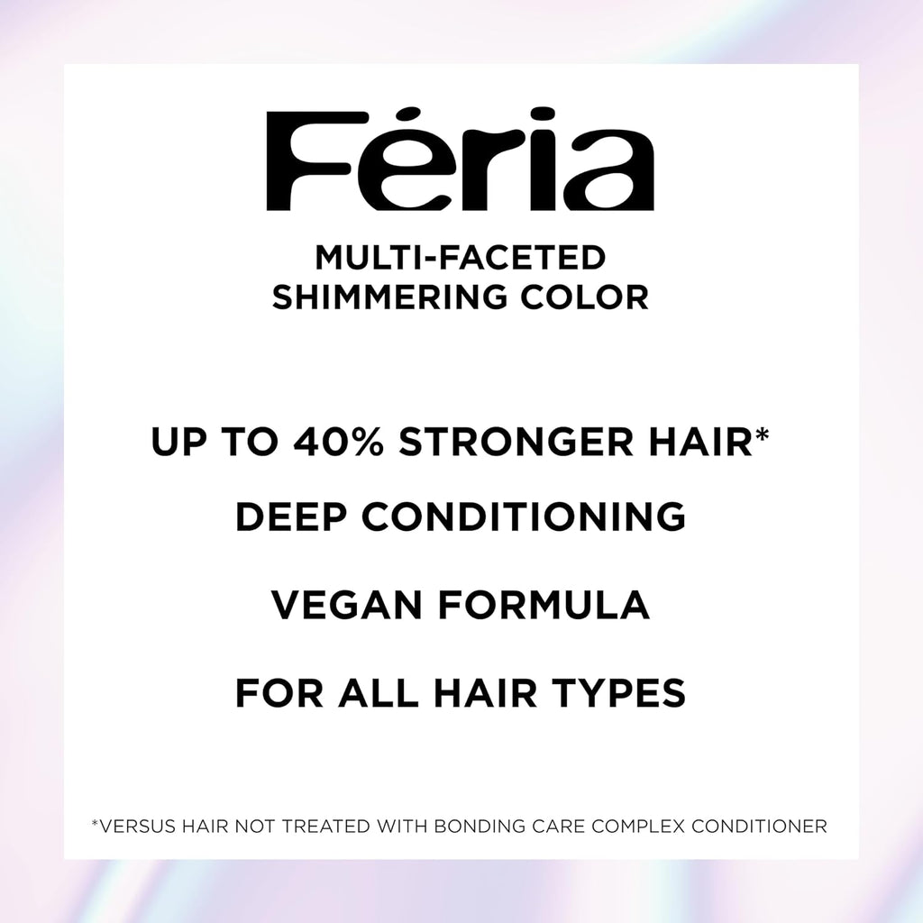 L'Oreal Paris Feria Permanent Hair Color B61 Downtown Brown - Hi-Lift Cool Brown