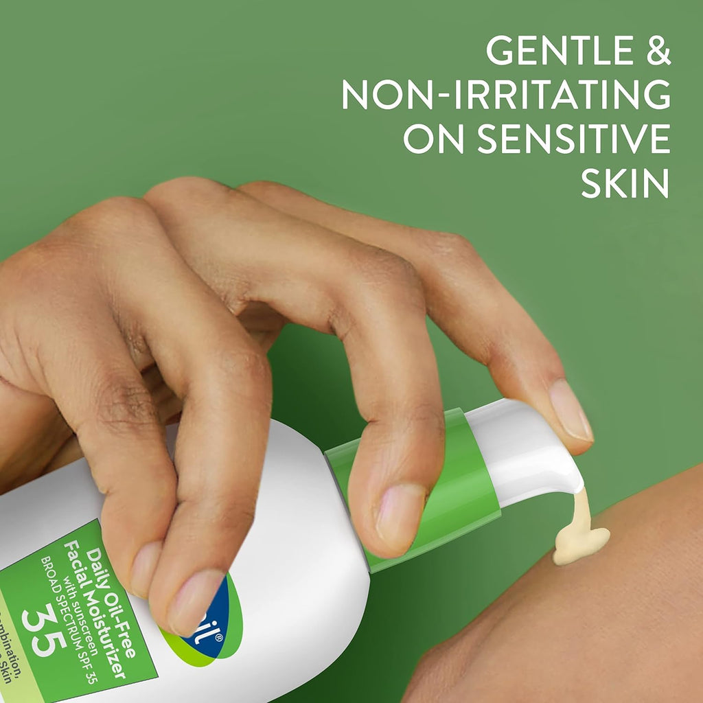 Cetaphil Daily Facial Moisturizer SPF 35 - Oil-Free & Fragrance-Free for Sensitive Skin