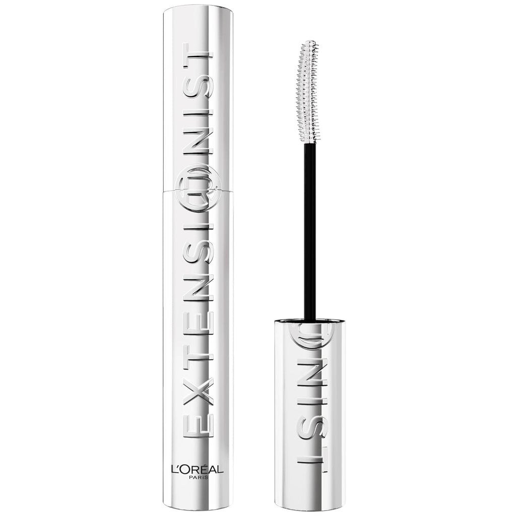 L'Oreal Paris Extensionist Mascara - Lengthening & Curling for Lash Extensions Look, Washable Blackest Black