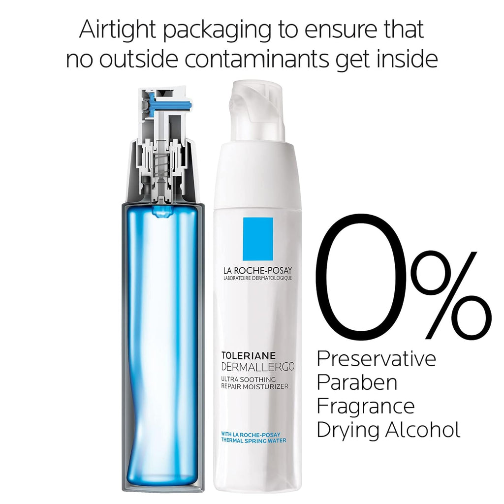 La Roche-Posay Toleriane Dermallergo Ultra Soothing Repair Face Moisturizer for Sensitive Skin