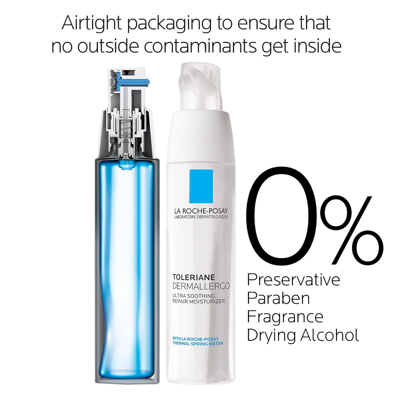 La Roche-Posay Toleriane Dermallergo Ultra Soothing Repair Face Moisturizer for Sensitive Skin