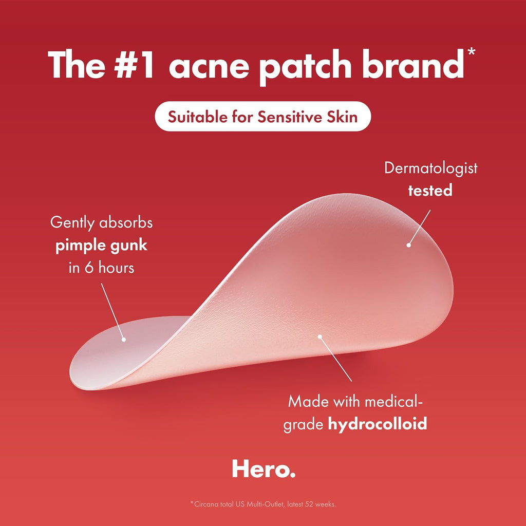 Mighty Patch Original Hydrocolloid Acne Pimple Patches for Face - 36 Count