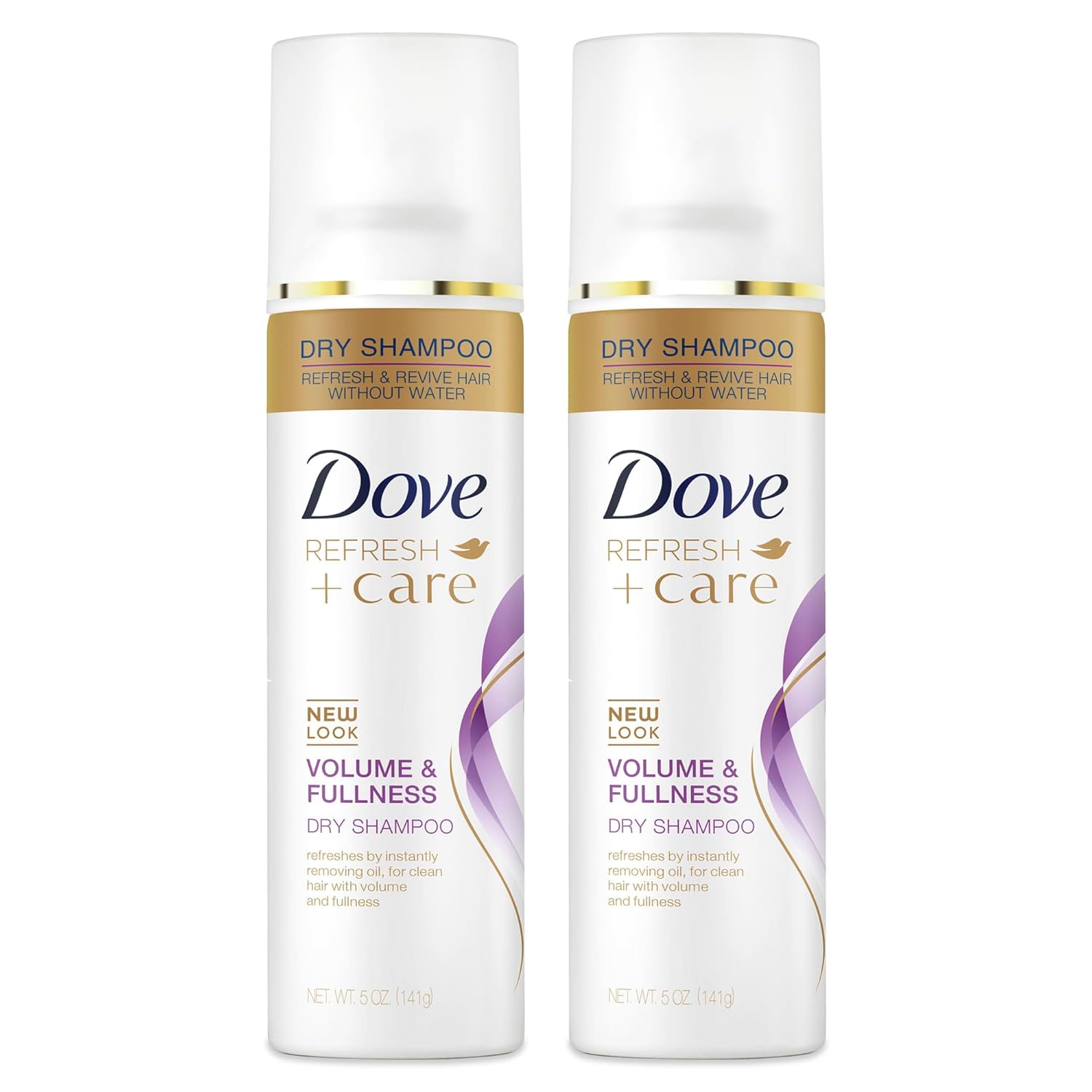 Dove Dry Shampoo Spray for Oily Hair - Refreshes & Adds Volume Between Washes (2-Pack)