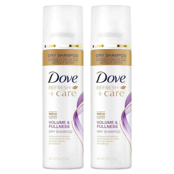 Dove Dry Shampoo Spray for Oily Hair - Refreshes & Adds Volume Between Washes (2-Pack)