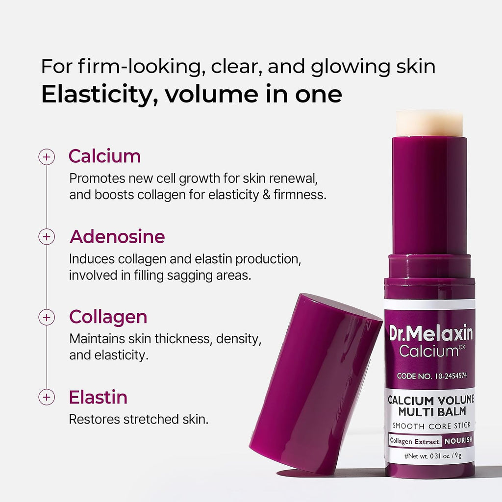 Dr.Melaxin Collagen Multi Balm Stick for Wrinkles & Dark Circles (Eye/Neck), 9g