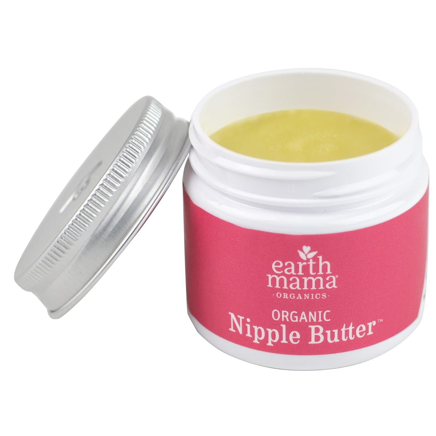 Earth Mama Organic Lanolin-Free Nipple Butter - 2 fl oz for Breastfeeding Moms