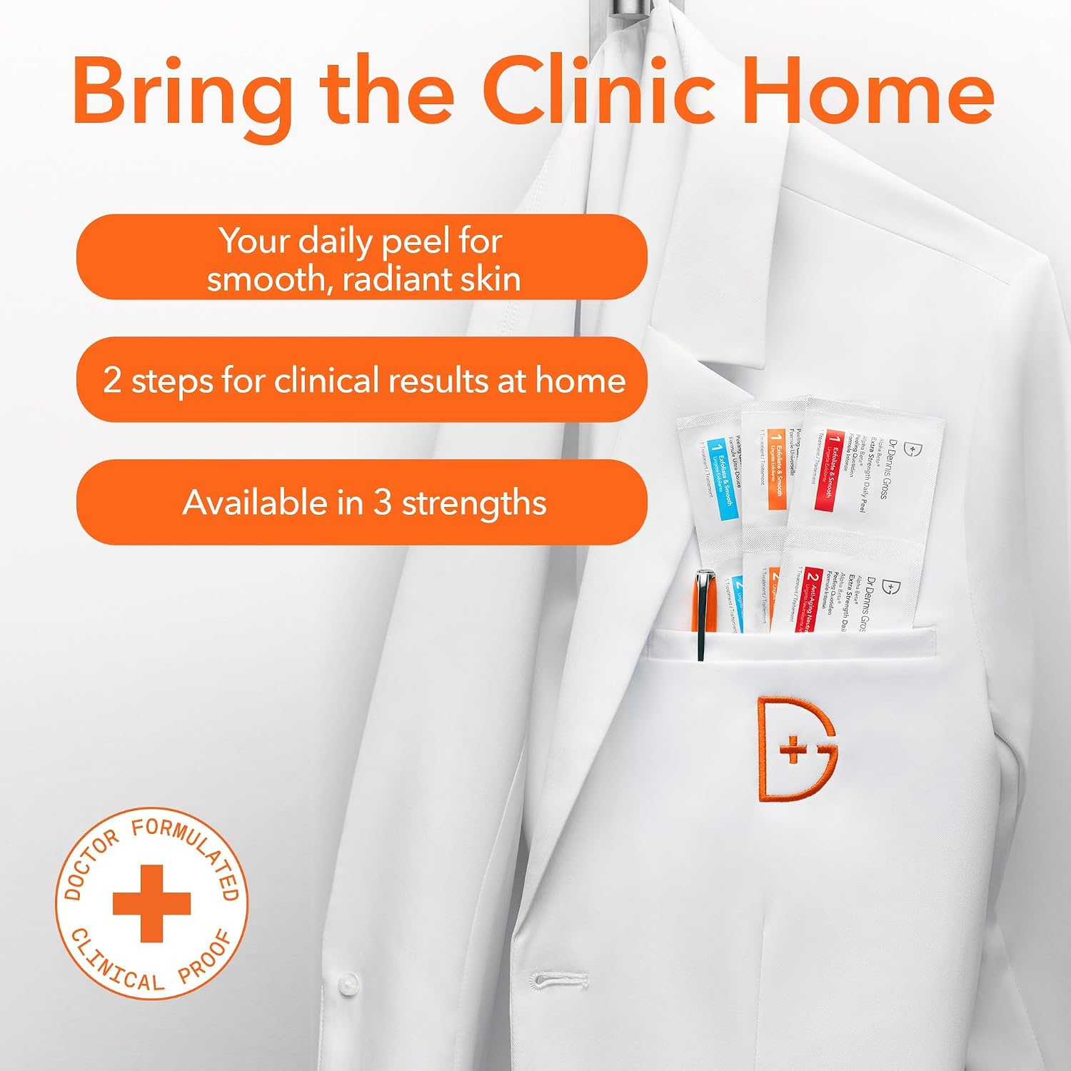Dr Dennis Gross Alpha Beta Universal Daily Peel: For Uneven Tone & Fine Lines, 5 Treatments