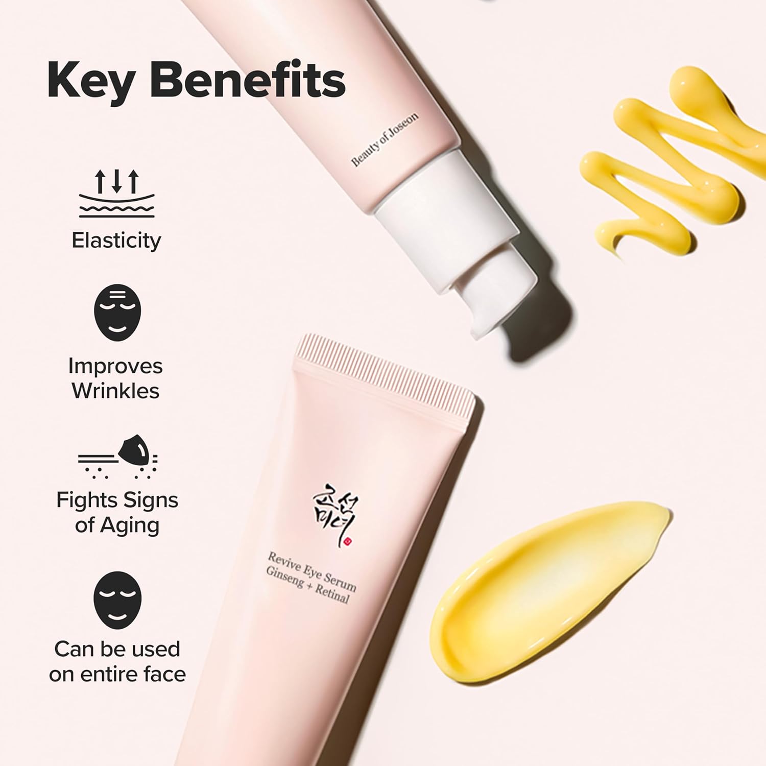 Beauty of Joseon Revive Eye Serum - Ginseng & Retinol for Puffy Bags & Wrinkles, 30ml