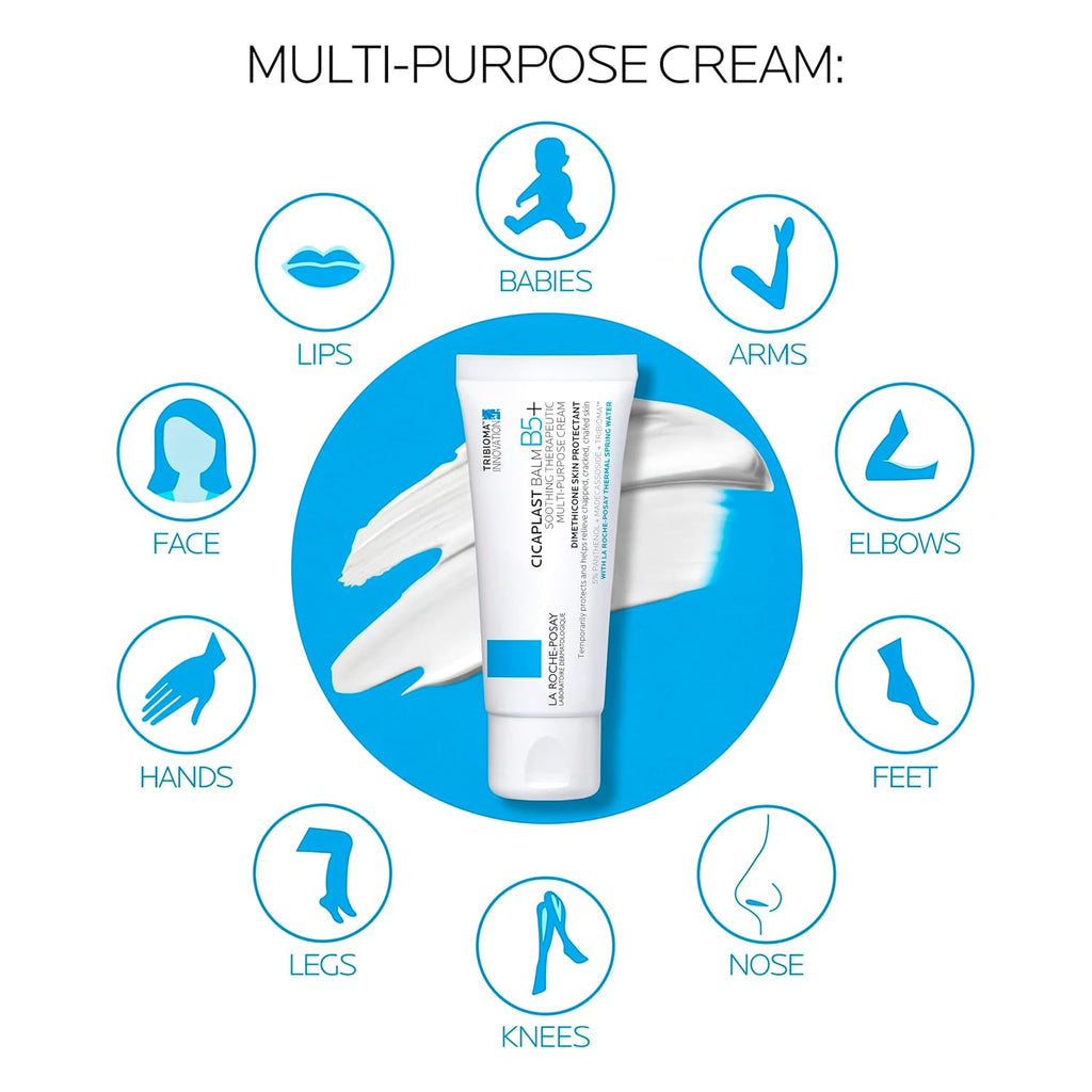 La Roche-Posay Cicaplast Balm B5 - Soothing Cream for Dry Skin & Irritation