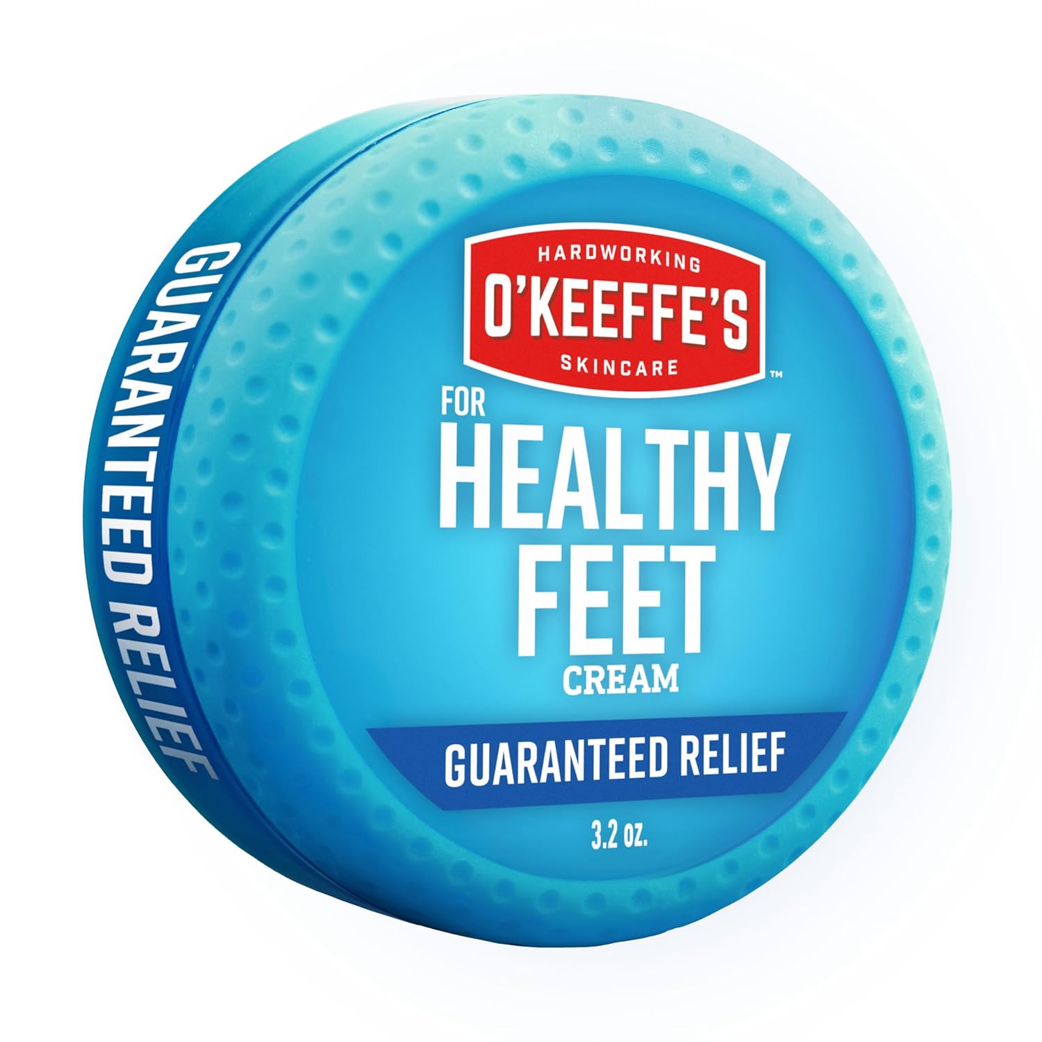 O'Keeffe's Healthy Feet Foot Cream - 3.2 oz Jar for Extremely Dry, Cracked Feet