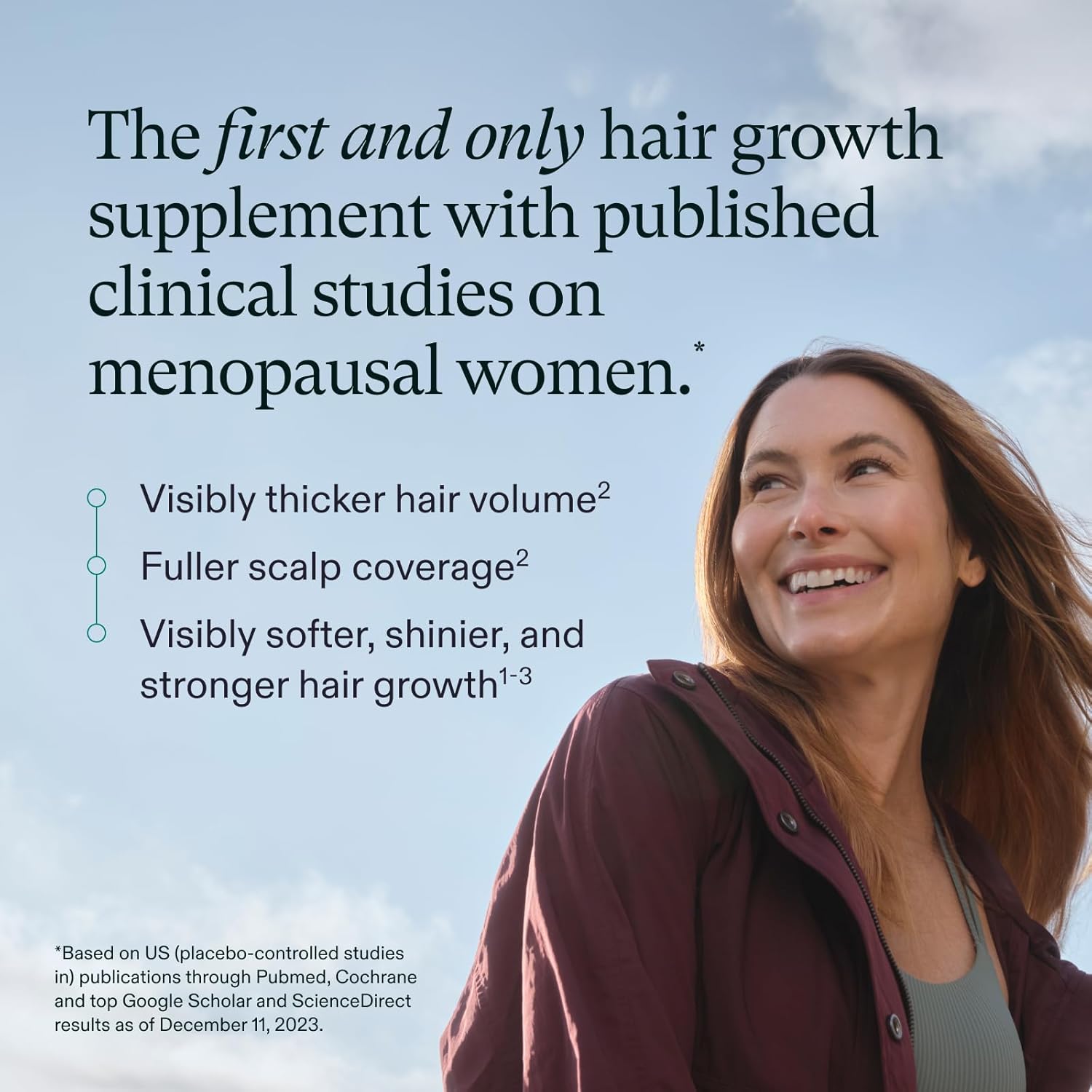 Nutrafol Women's Balance Hair Growth Supplements for Thinning Hair in 45+ Women-4-Capsule Daily Dose