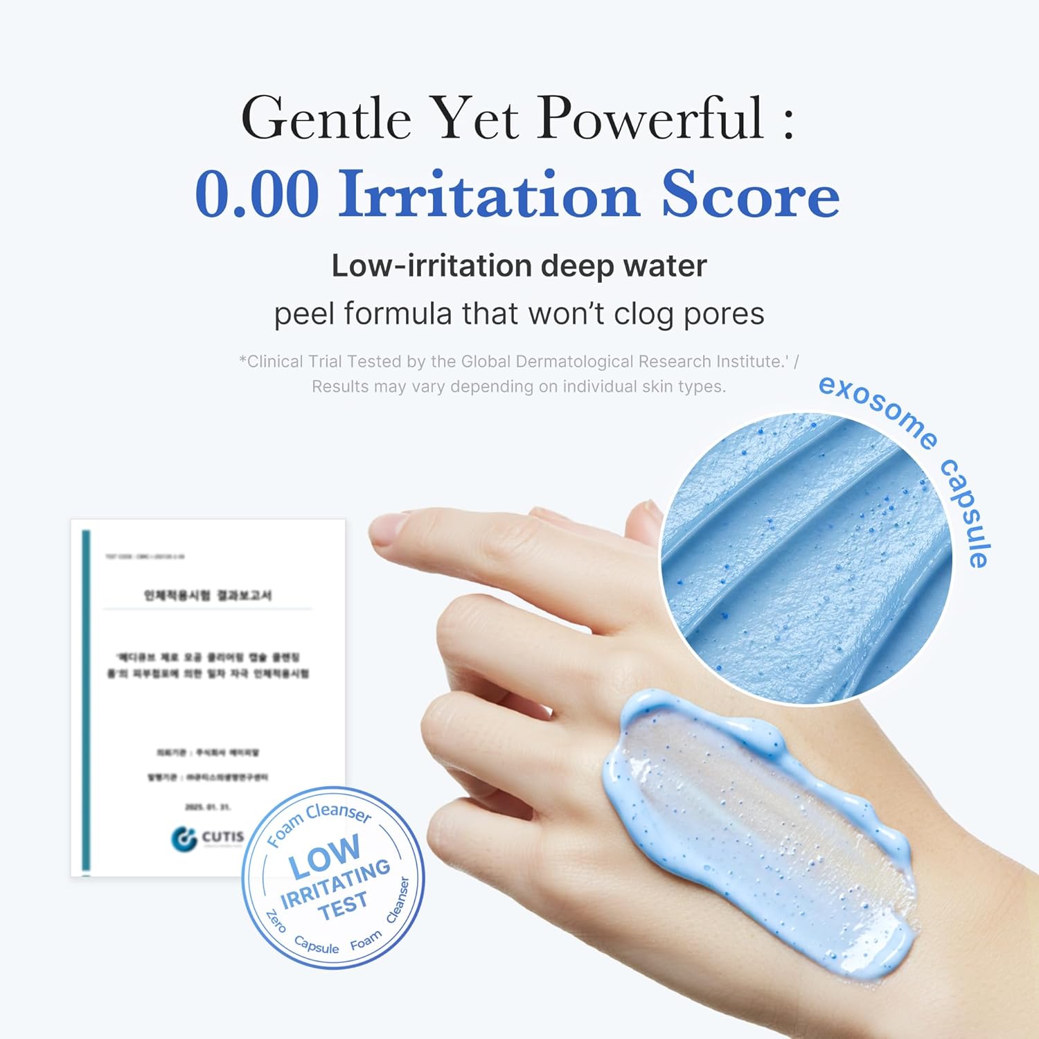 medicube Zero Pore Capsule Cleansing Foam - Daily Gentle Face Wash for Blackhead & Pore Care with AHA/BHA/PHA, 4.23 oz