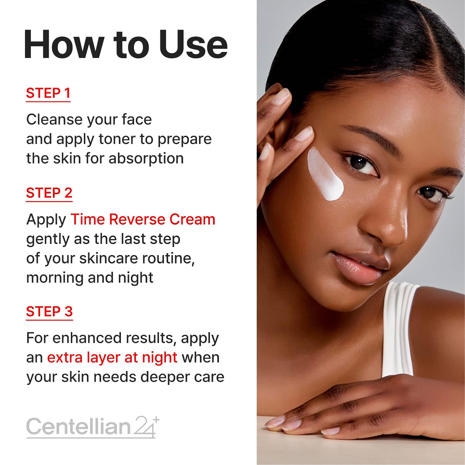 CENTELLIAN 24 Time Reverse Anti-Aging Face Cream - Firming Moisturizer with TECA Centella Asiatica for All Skin Types (1.69 fl oz)