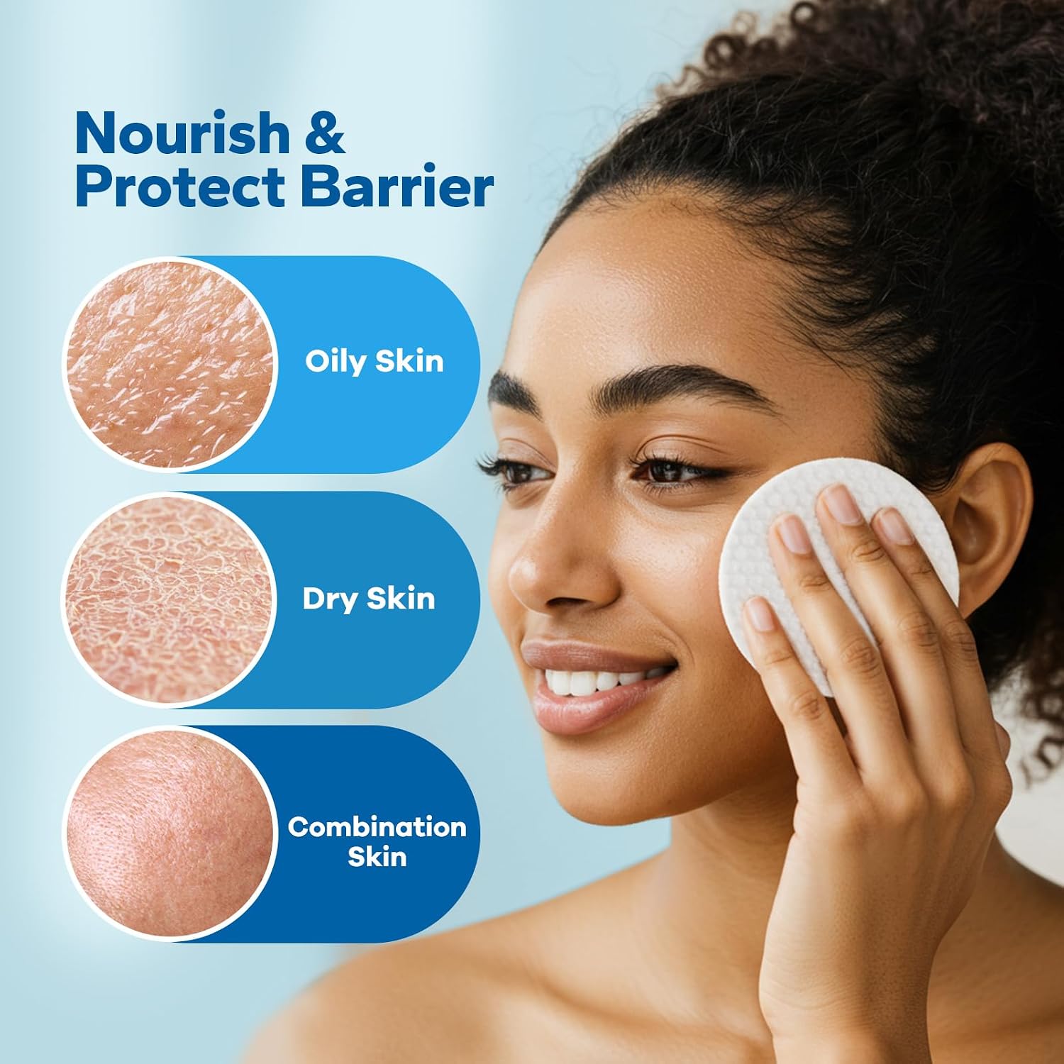 SilkyShark 20% Glycolic Acid + Salicylic Acid Resurfacing Pads for Face & Body, 60 Count
