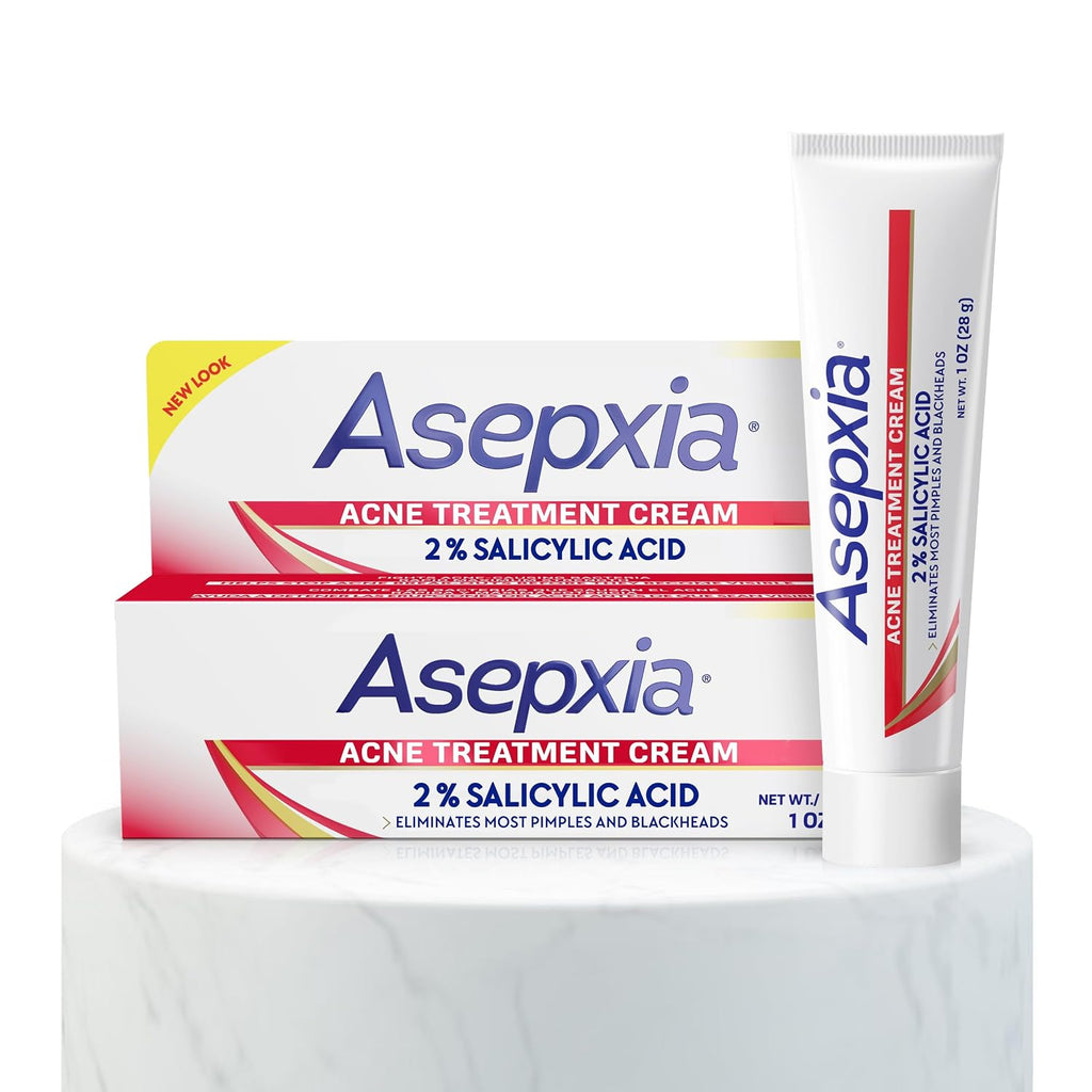 Asepxia 2% Salicylic Acid Acne Spot Treatment Cream for Rapid Breakout Control