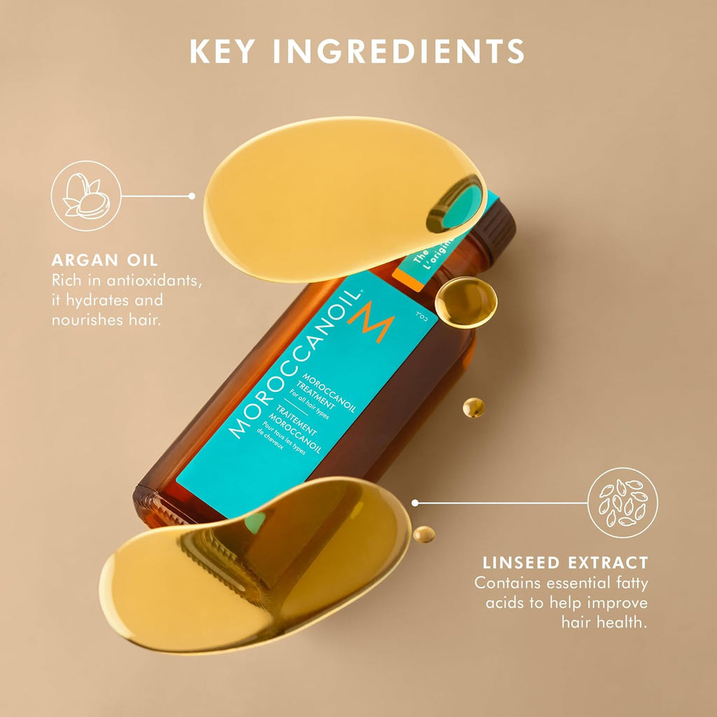 Moroccanoil Treatment Hair Oil - 3.4 oz Argan Oil for Smoothness & Shine