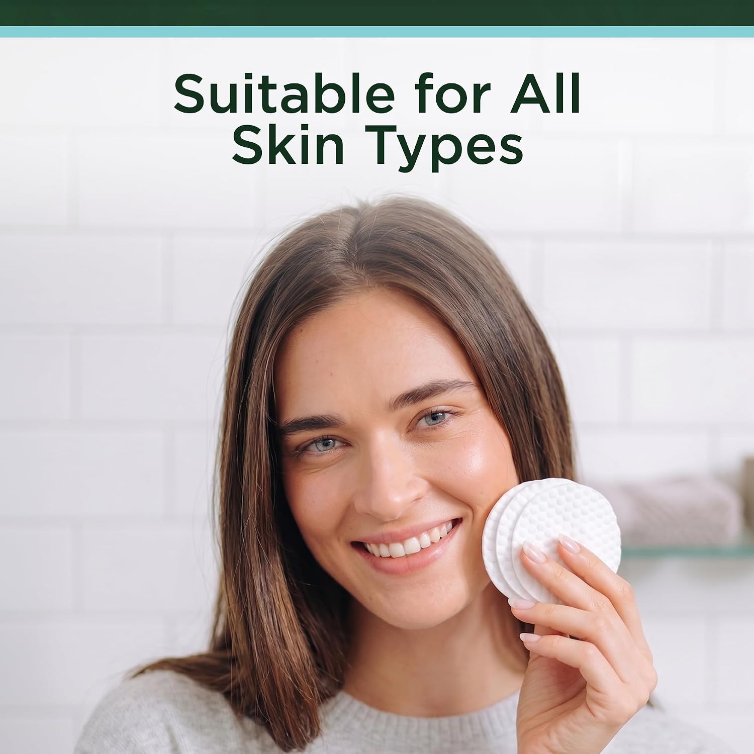 Tree of Life Beauty 18% Glycolic Acid Face Pads (50 Count) - Exfoliating Pads with Witch Hazel for Smoother Skin
