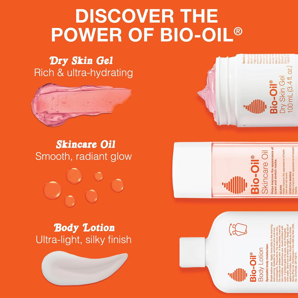 Bio-Oil Body Oil Serum for Scars & Stretch Marks - Vitamin E, Natural Oils, 2 Oz