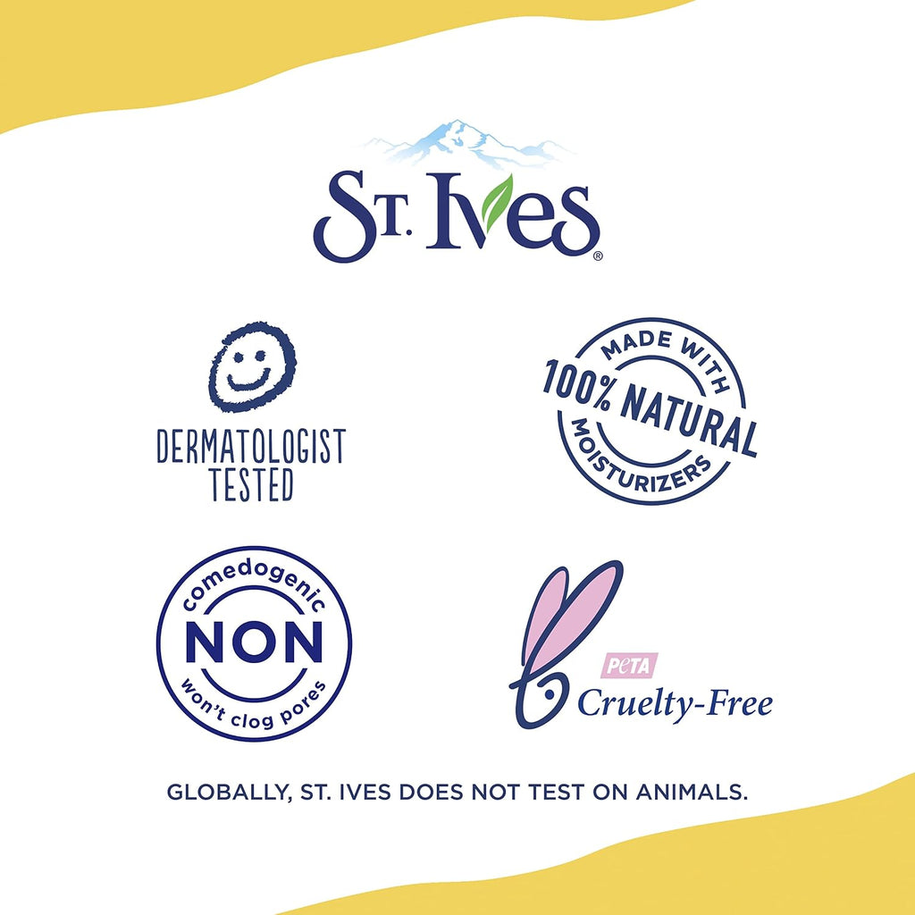 St. Ives Collagen Elastin Face Moisturizer for Dry Skin - Paraben-Free Daily Cream, 10 oz
