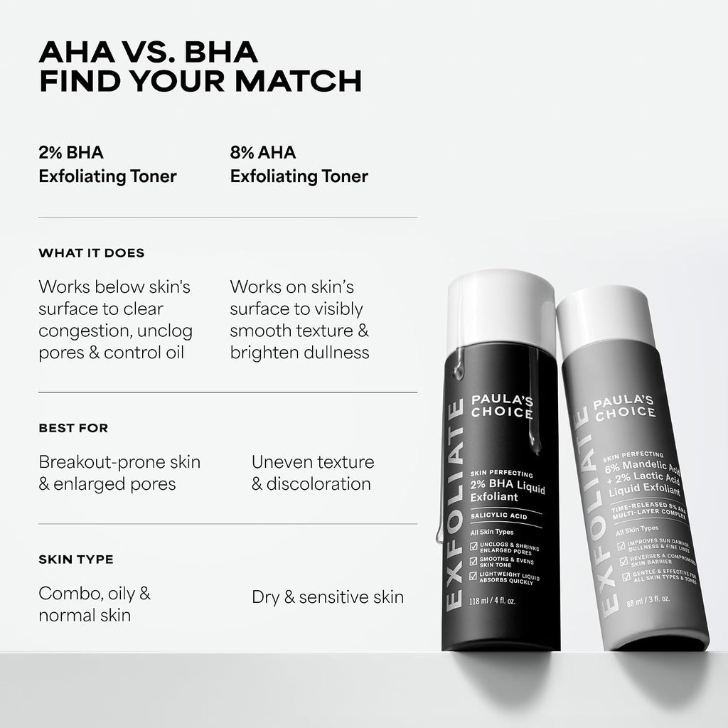 Paula's Choice 6% Mandelic + 2% Lactic Acid Daily Exfoliant for Sensitive Skin, 3 fl oz