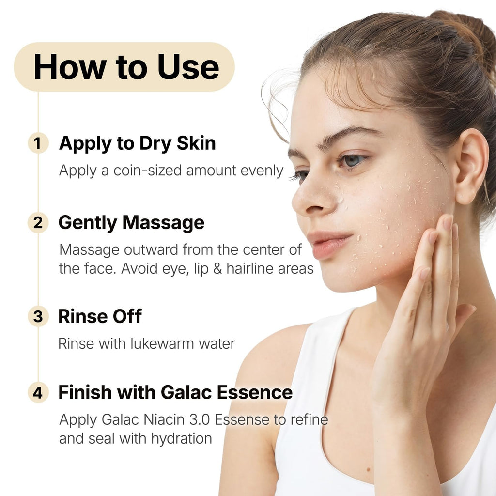 MANYO Galactomy Enzyme Face Peeling Gel - Gentle Exfoliation & Hydration for Smoother Skin, 2.5oz