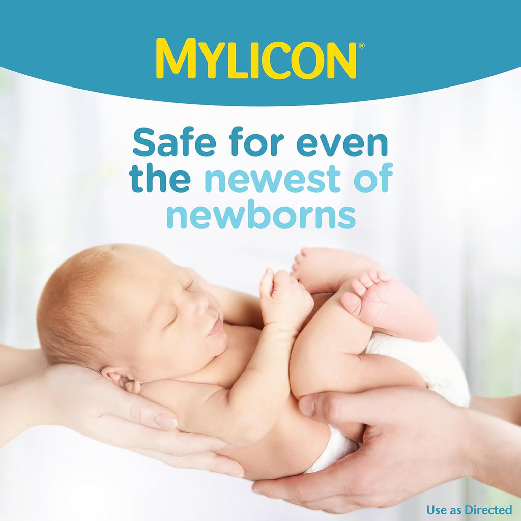 Mylicon Infant Gas Relief Drops - Dye-Free Formula, 1 fl oz