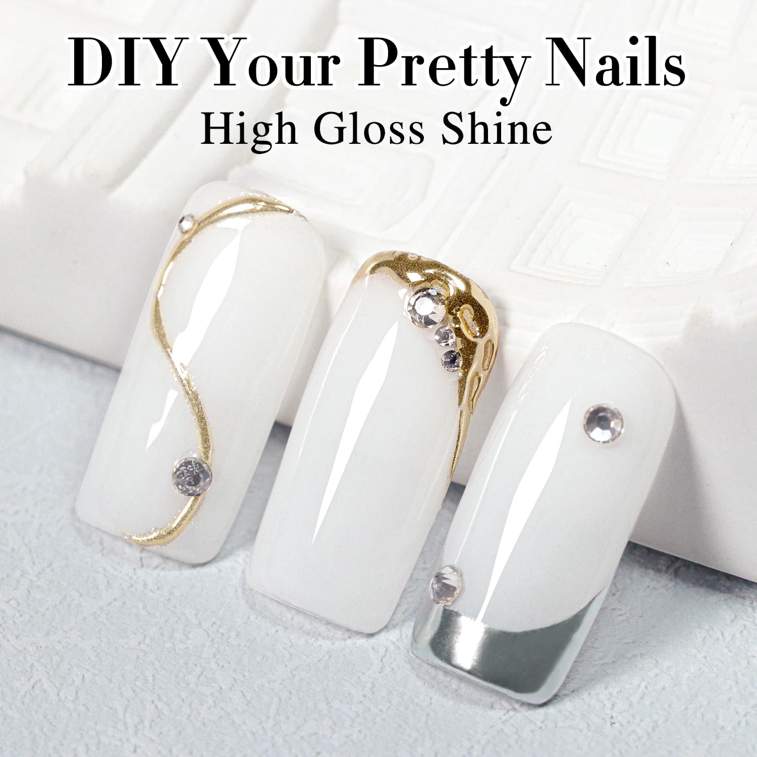 Double Rhythm Milky White Gel Polish - Same Bottle Formula for Long-Lasting Sheer Finish