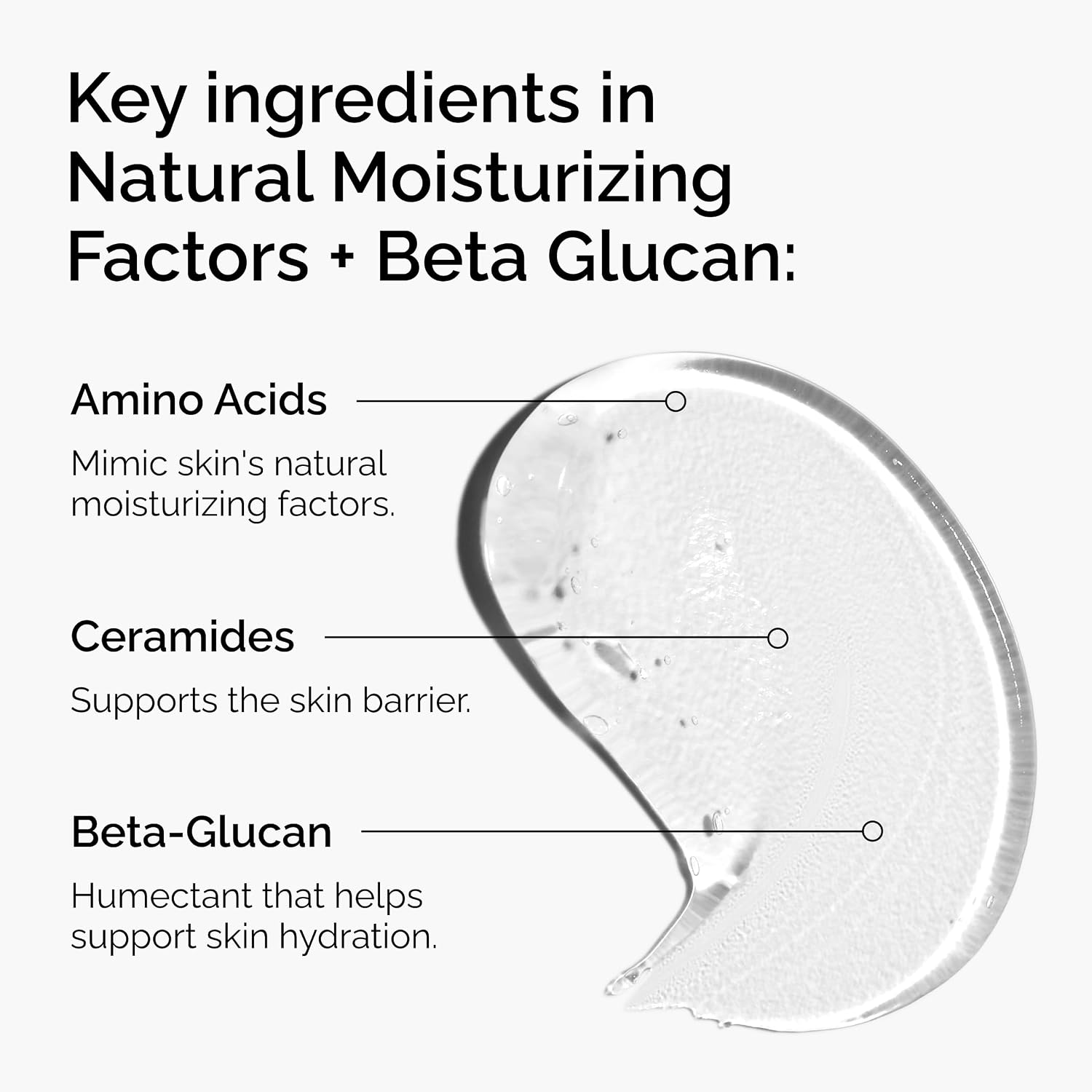 The Ordinary Beta Glucan Lightweight Gel Moisturizer for All-Day Hydration, 3.4 fl oz