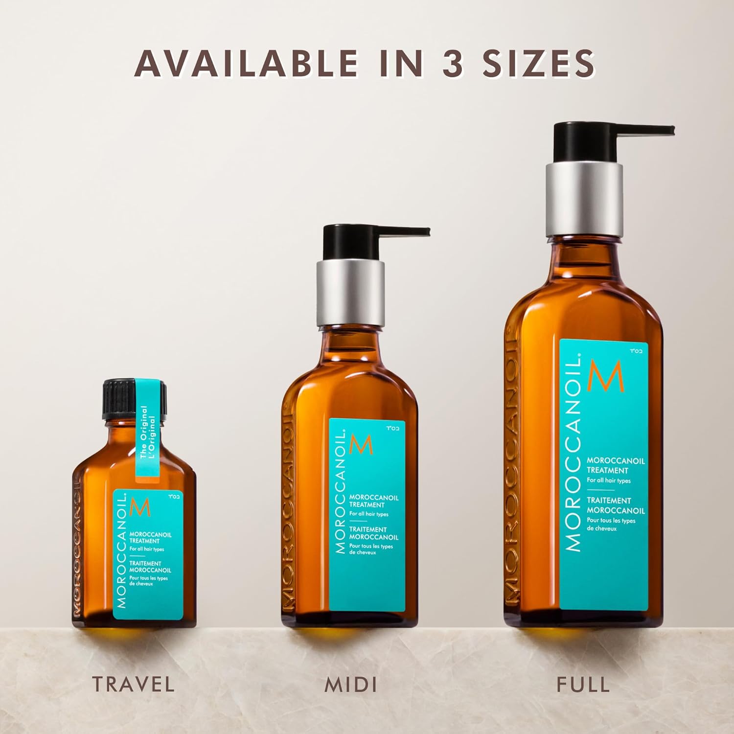 Moroccanoil Treatment Hair Oil - 3.4 oz Argan Oil for Smoothness & Shine