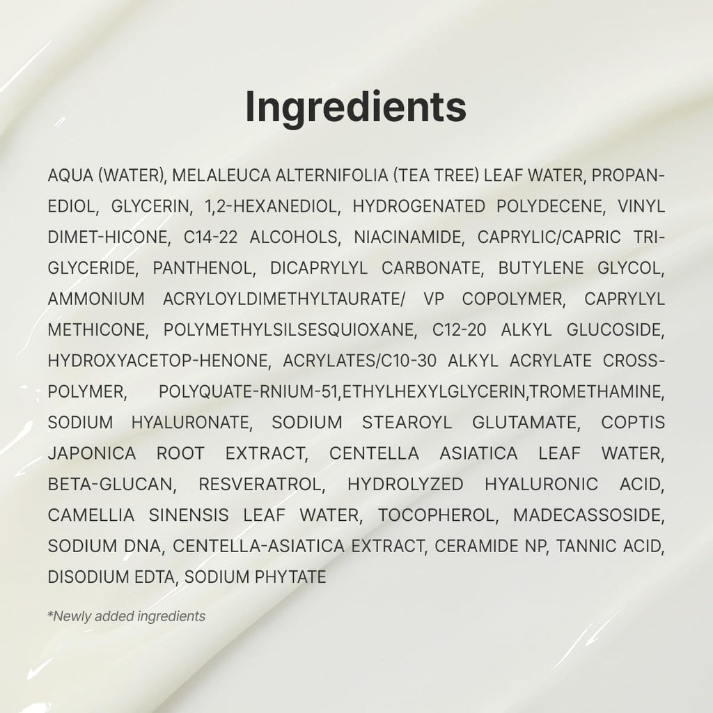 Dr.Althea 345 Relief Cream - Daily Face Moisturizer for Dry Skin & Blemishes with PDRN, Niacinamide, 1.69 Fl Oz
