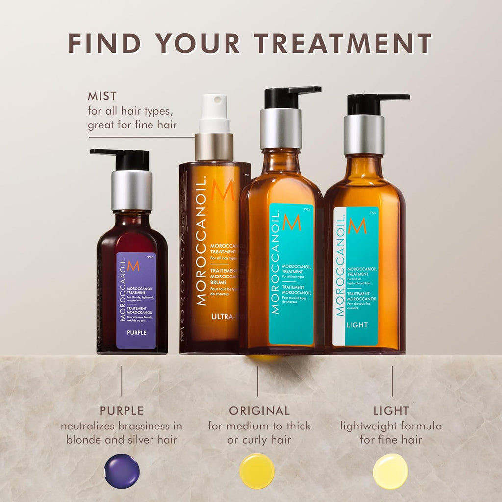 Moroccanoil Treatment Hair Oil - 3.4 oz Argan Oil for Smoothness & Shine